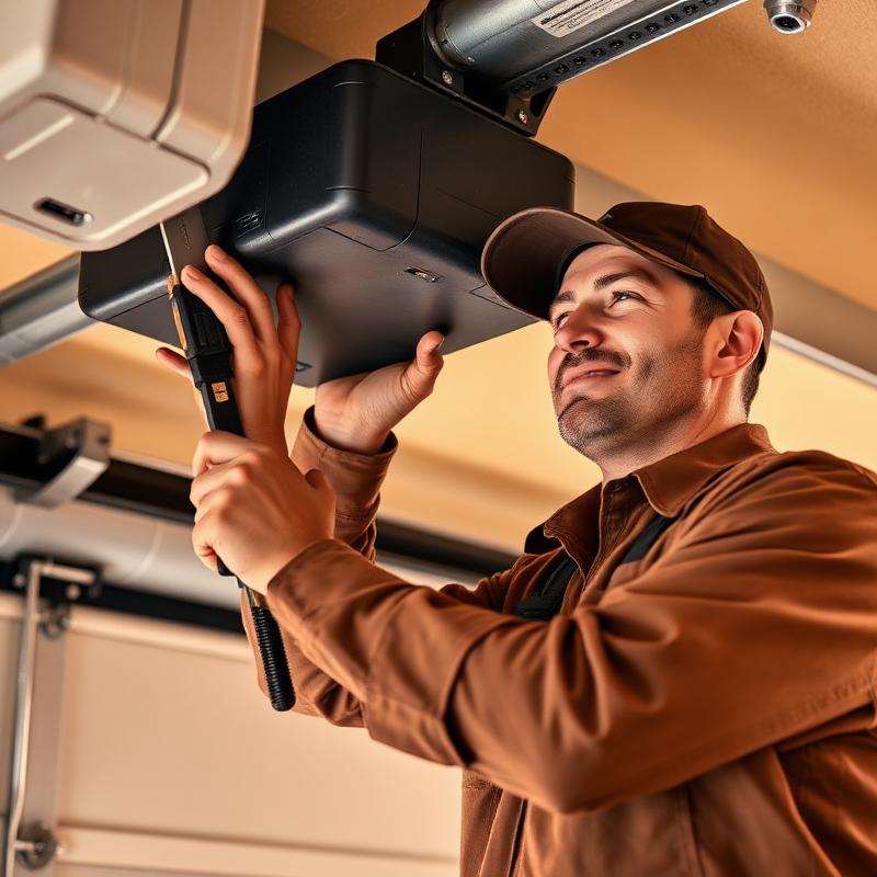 Lynn Garage Doors certified technician performing repairs